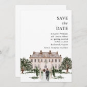 マンショエレガントンエステート保存ザデイトカード 招待状 (正面/裏面)