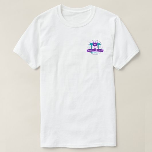 マンションメモリーズ10年ロゴTシャツ Tシャツ (デザイン正面)