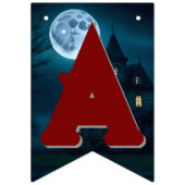 マンション幽霊のよく出るハローウィンパーティバナー バンティングフラッグ (第3の旗)