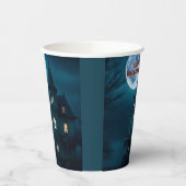 マンション幽霊のよく出るハローウィンパーティ紙カップ 紙コップ (左)