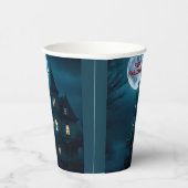 マンション幽霊のよく出るハローウィンパーティ紙カップ 紙コップ (右)