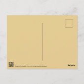 マンショ不気味ンハロウィーンハガキ ポストカード (裏面)