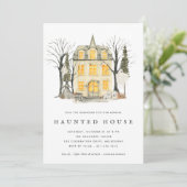 マンショ不気味ン幽霊のよく出るハウスハローウィンパーティ 招待状 (スタンド正面)