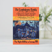 マンショ不気味ン幽霊のよく出るハロウィーン文字 (スタンド正面)