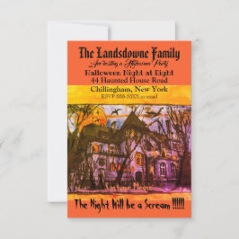 マンショ不気味ン幽霊のよく出るハロウィーン文字