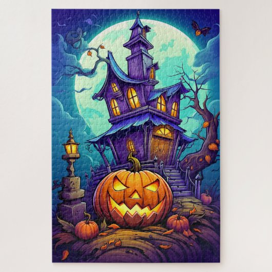 マンショ不気味ン幽霊のよく出る・アンダーザムーンライトホテル ジグソーパズル (縦)