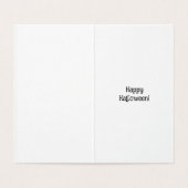 マンショ幽霊のよく出るンハロウィーングリーティングカード (内部フラット)