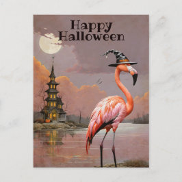 マンショ幽霊のよく出るンハロウィーンコスチュームパーティー シーズンポストカード