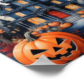 マンショ幽霊のよく出るンハロウィーンナイト ポスター (角)