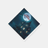 マンショ幽霊のよく出るンハローウィンパーティ紙ナプキンス スタンダードカクテルナプキン (角)