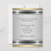 マンシルバー金ゴールド誕生会 招待状 (裏面)