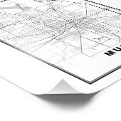マンシー地図 フォトプリント (角)