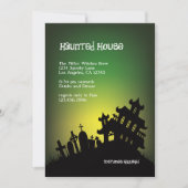 マンシ幽霊のよく出るョンハローウィンパーティ招待状 招待状 (正面)