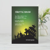 マンシ幽霊のよく出るョンハローウィンパーティ招待状 招待状 (スタンド正面)