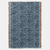 マンシ幽霊のよく出るョンパターン スローブランケット (正面縦)