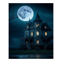 マンシ幽霊のよく出るョンポスター