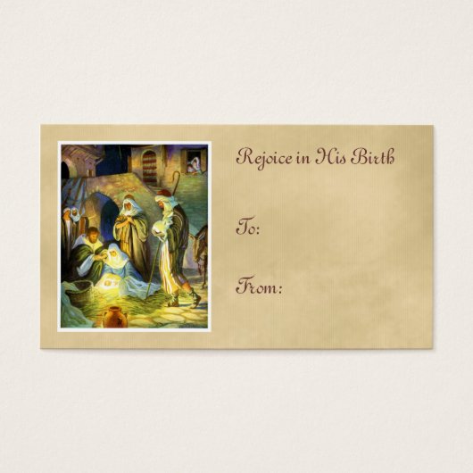 マンジャーイエズギフトラベルクリスマス (正面)