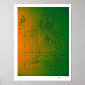 マンジュシュリ・スケッチ・ポスター ポスター