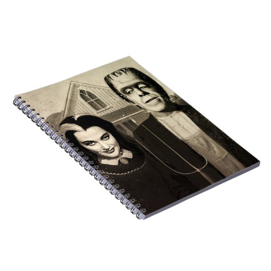 マンスターのアメリカゴシック |デジタ絵画ル ノートブック (右側)