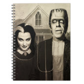 マンスターのアメリカゴシック |デジタ絵画ル ノートブック (正面)