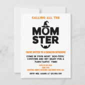 マンスターハロウィンパーティーの招待状 | 不気味な楽しみ 招待状 (正面)