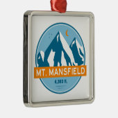 マンスフィールドバーモントスターズムーン山 メタルオーナメント (右)
