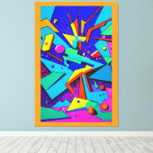 マンスラミタイザー – ケンゲージアート キャンバスプリント (インサイチュ (ウッドフロア))