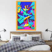 マンスラミタイザー – ケンゲージアート キャンバスプリント (インサイチュ (寝室))