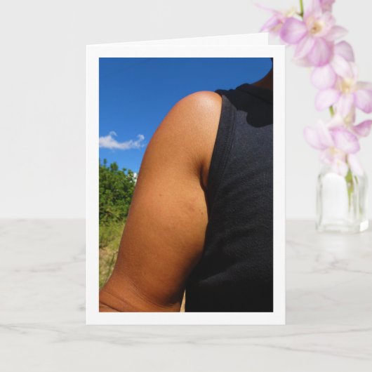 マンズアームポートレート カード (蘭)