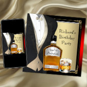 マンズウイスキー誕生日パーティー 招待状