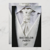 マンズスエレガントーツバチュラーパーティ 招待状 (正面/裏面)