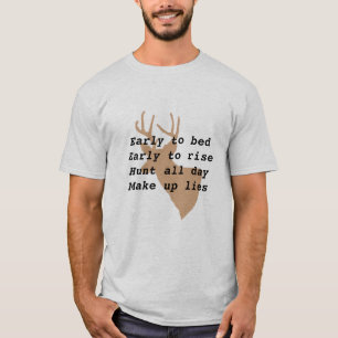 マンズディアユーモアのある狩りTシャツ Tシャツ
