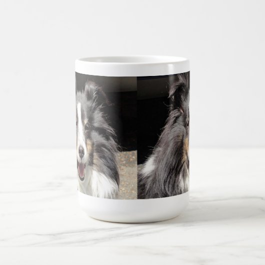 マンズフレンド最高のシェットランド・ シープドッグドッグティーと コーヒーマグカップ (中央)
