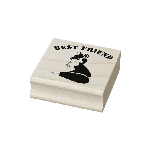 マンズフレンド最高のシェットランド・ シープドッグドッグ ラバースタンプ (スタンプ)