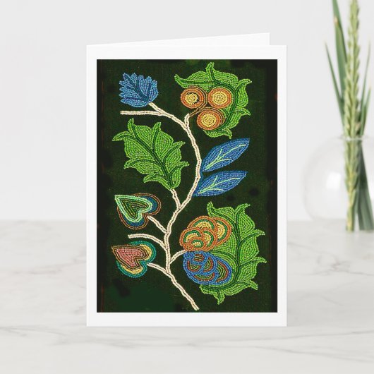 マンズレギンス先住民アメリカンファインアート カード (正面)