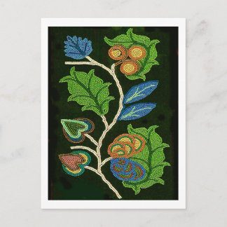 マンズレギンス先住民アメリカンファインアート ポストカード