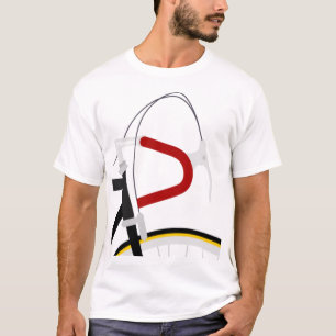 マンズヴィンテージロードバイク。自転車で。 Tシャツ