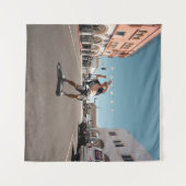 マンズ遊スケートボード タペストリー (正面(横))