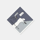 マンズ遊ヴァイオリン スタンダードカクテルナプキン (角)