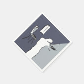 マンズ遊ヴァイオリン スタンダードカクテルナプキン (角)