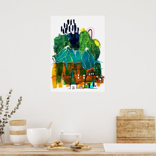 マンズ ポスター (キッチン)