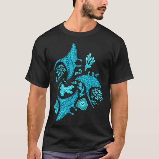 マンタの歌 Tシャツ (正面)