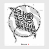 マンタクールレイトライバルタトゥー シール (シート)