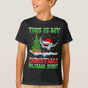 マンタフィッシュ クリスマスツリーイルミネーション これが私のクリスマス Tシャツ