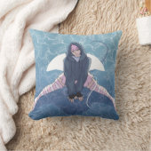 マンタレイアニメハイブリッドキャラクター クッション (ブランケット)