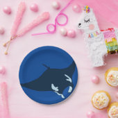 マンタレイ ペーパープレート (パーティー)