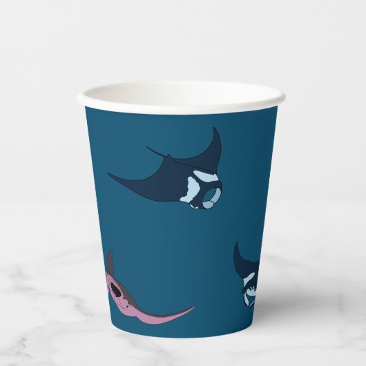 マンタレイ 紙コップ (正面)