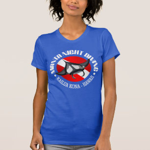 マンタ夜ダイビング(Kailua Kona) Tシャツ