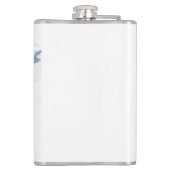 マンタ線シルエットすりガラスのコーヒーマグ フラスク (裏面)