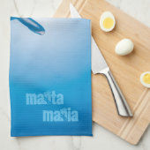 マンタ線 キッチンタオル (四つ折り)